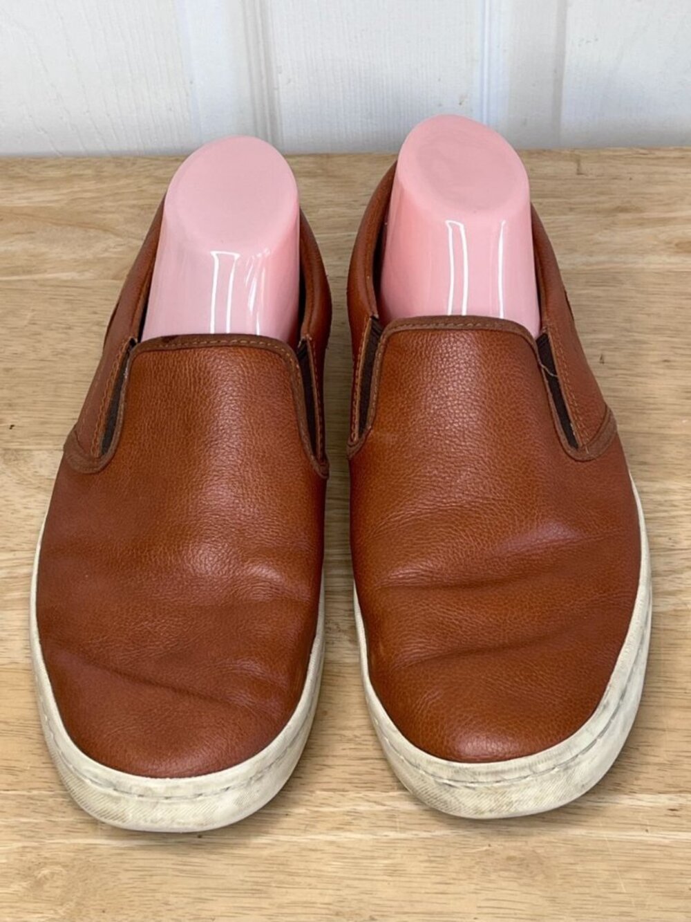 Cole Haan Grand.Os Tan Leather Nantucket Deck Shoes sz 11.5 M Preppy C27537